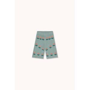 NEW TINYCOTTONS baby girl's flowers knitted pant in sage